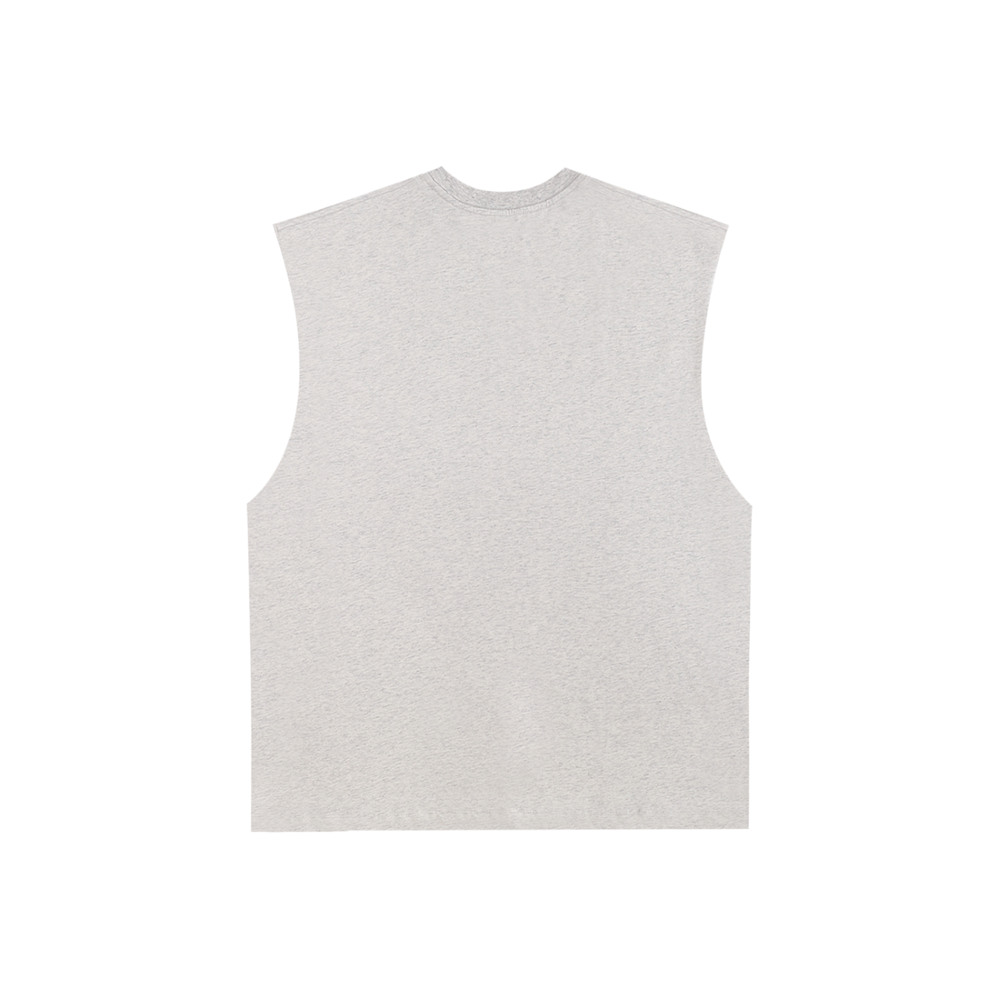 Jesus Raw Edge Cotton Tank Top